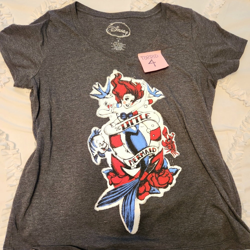 TORRID Ariel Little Mermaid Tee